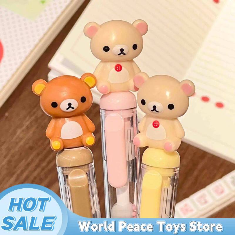 Rilakkuma Bear Sister Gel Pen  - Stationery Supplier ulasan dan harga