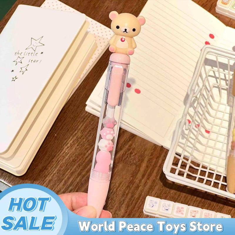 Rilakkuma Bear Sister Gel Pen  - Stationery Supplier ulasan dan harga