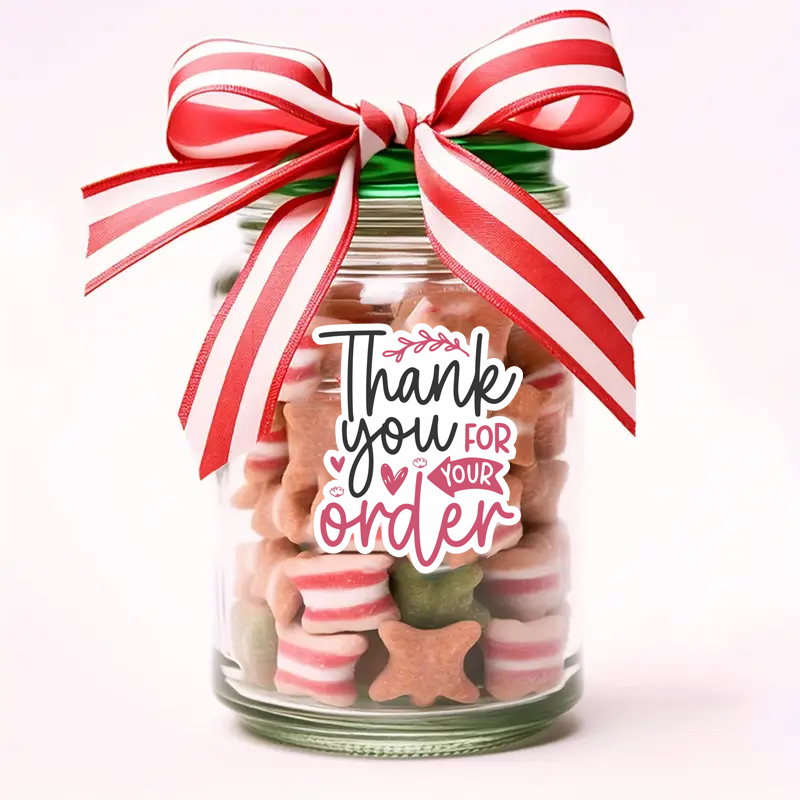 200Piece/roll  Thank You for Y - Sticker Label Roll ulasan dan harga
