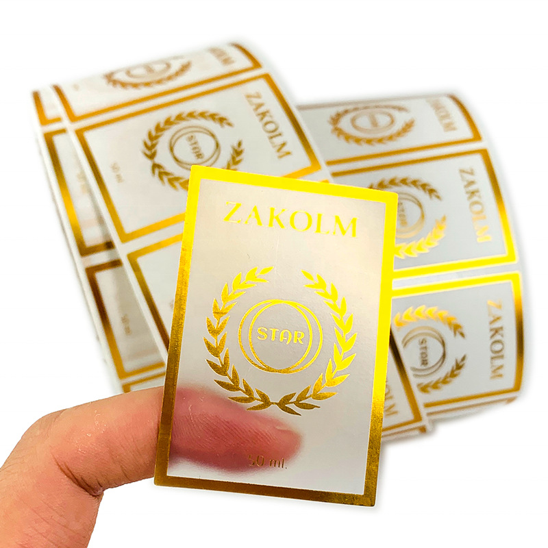 Custom Self-Adhesive Transpare - Sticker Label Roll ulasan dan harga
