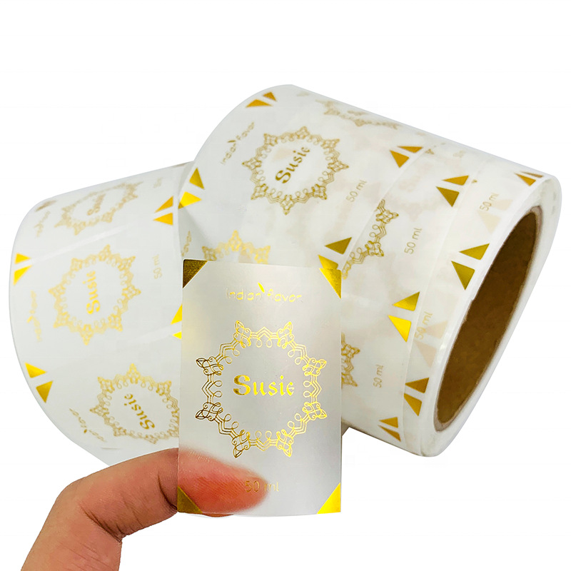 Custom Self-Adhesive Transpare - Sticker Label Roll ulasan dan harga