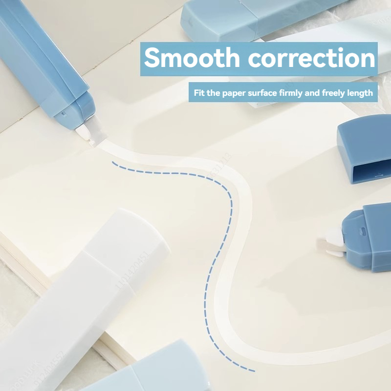 6Pcs High Appearance White Cor - Correction Tape Roller ulasan dan harga