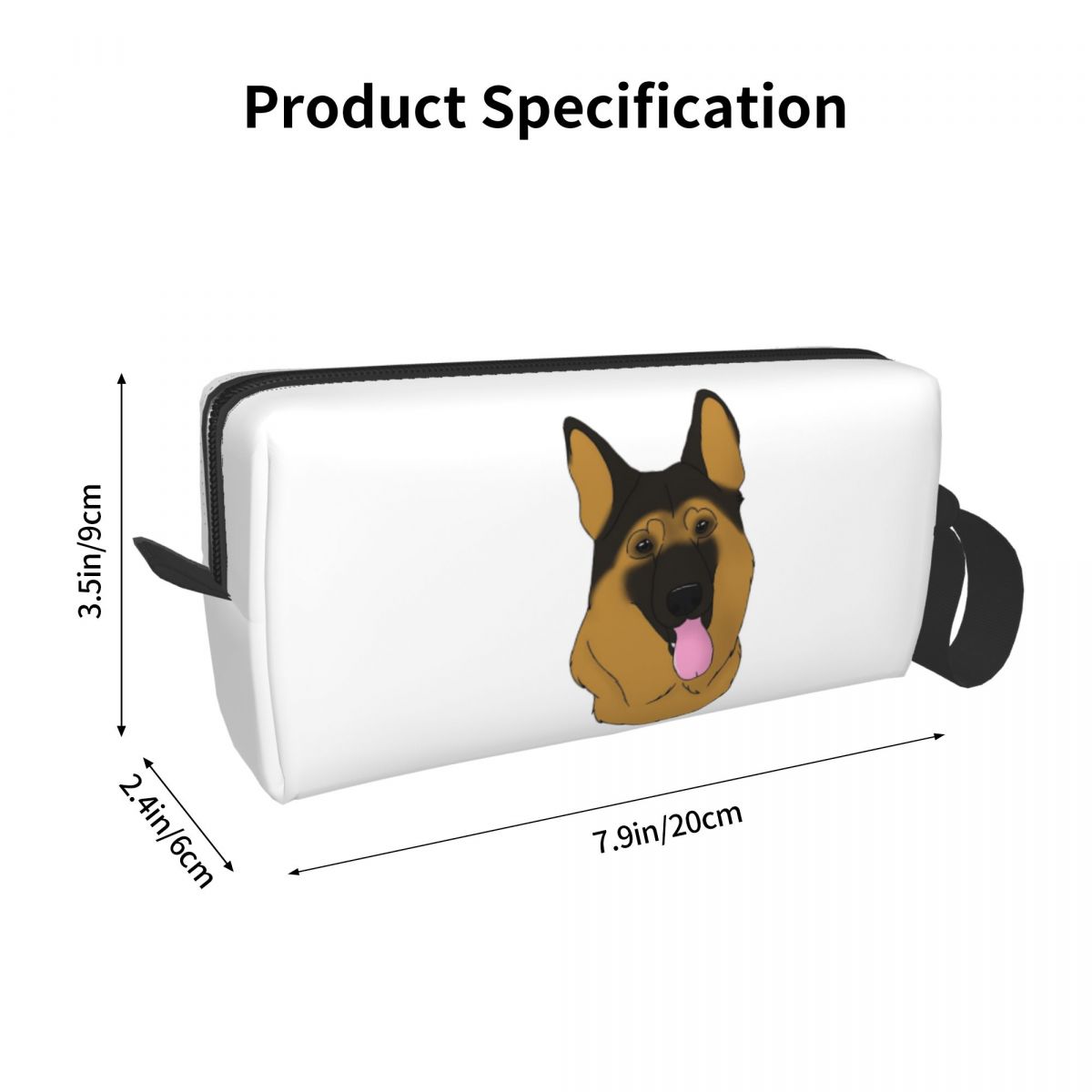 German Shepherd Dog Black And  - Tan Stationery & Office Supply ulasan dan harga