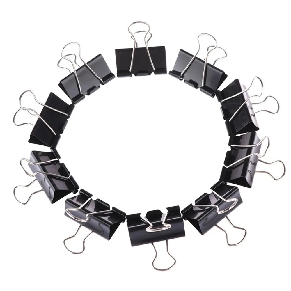 10 pieces Metal Paper Clip 19  - Binder Clip Assorted ulasan dan harga