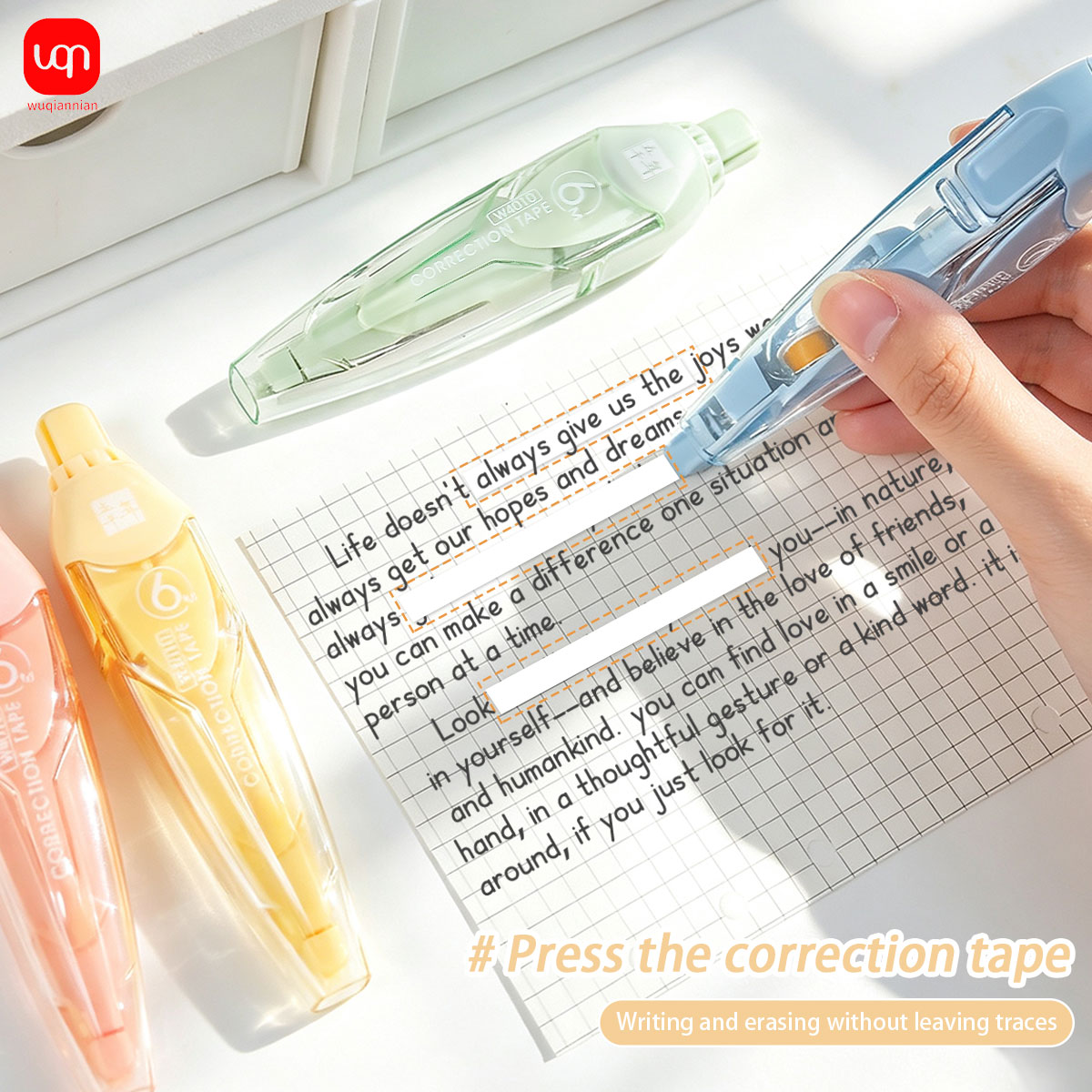 6m Correction Tape Push Button - Correction Tape Roller ulasan dan harga